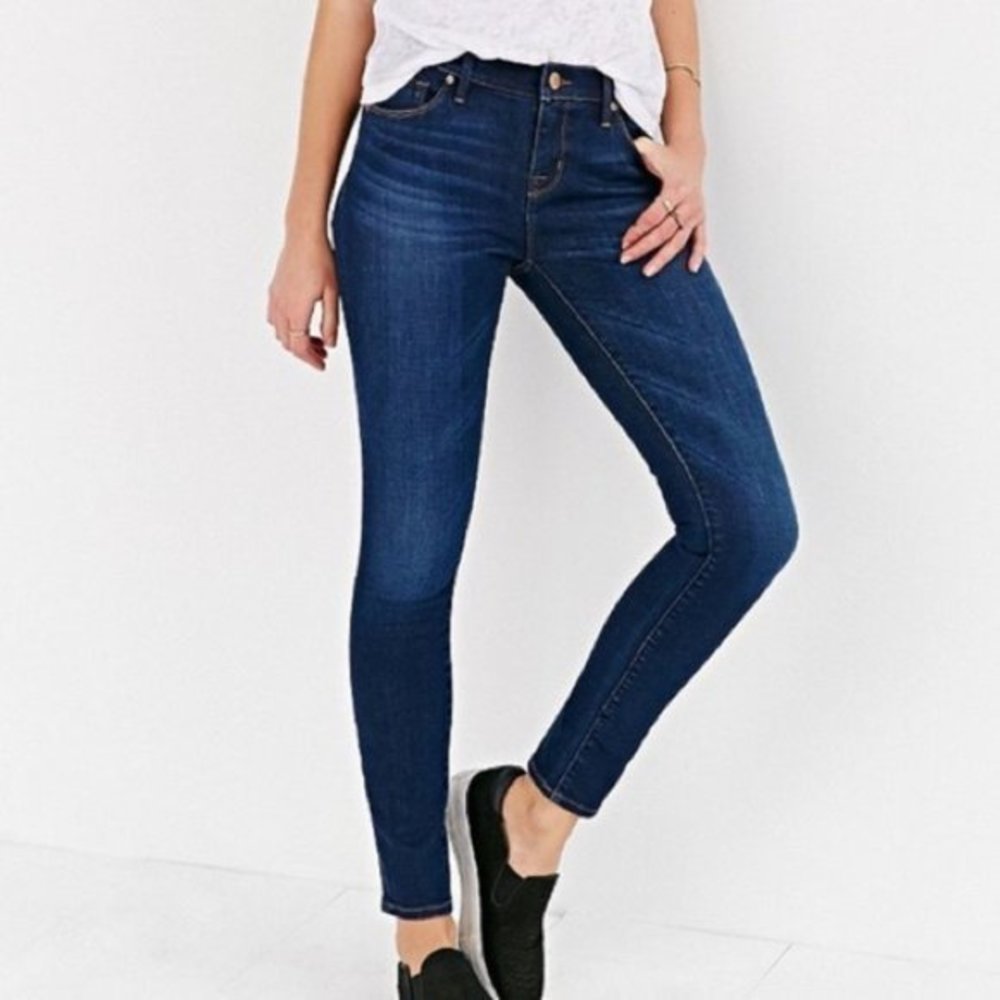 BDG Skinny Distressed Blue Denim Jeans